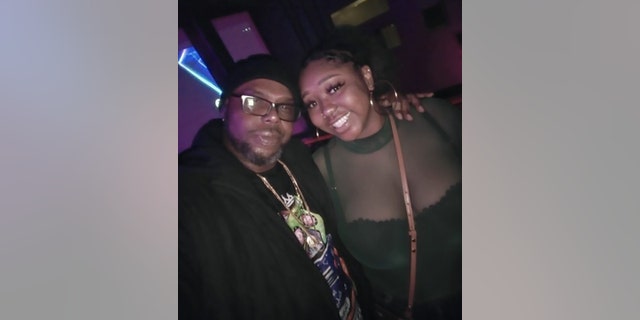 Johntaya Alexander, 21, pictured right, was identified as one of the six victims killed Sunday. Johntaya is pictured here with her father, who shared the photo.