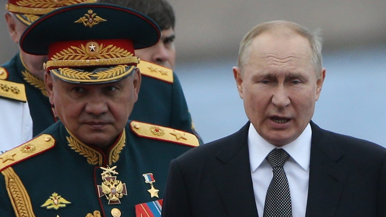 Putin sidelines Russia's defense minister over stalled progress in Ukraine, according to the UK