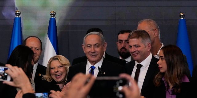 Benjamin Netanyahu is on the verge of becoming Israel's next prime minister. Netanyahu is expected to lead a coalition with the support of nationalist and religious parties. Netanyahu greeted supporters Tuesday night at Likud's HQ in Jerusalem, Israel.