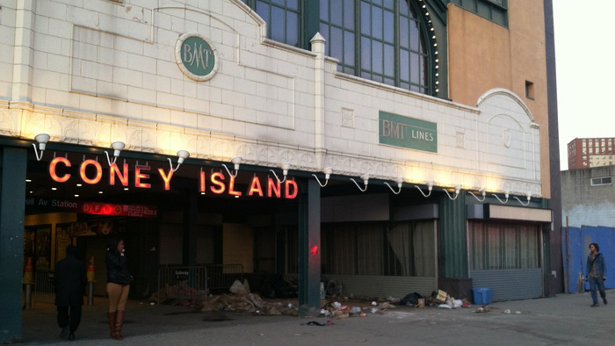 Coney Island marquee