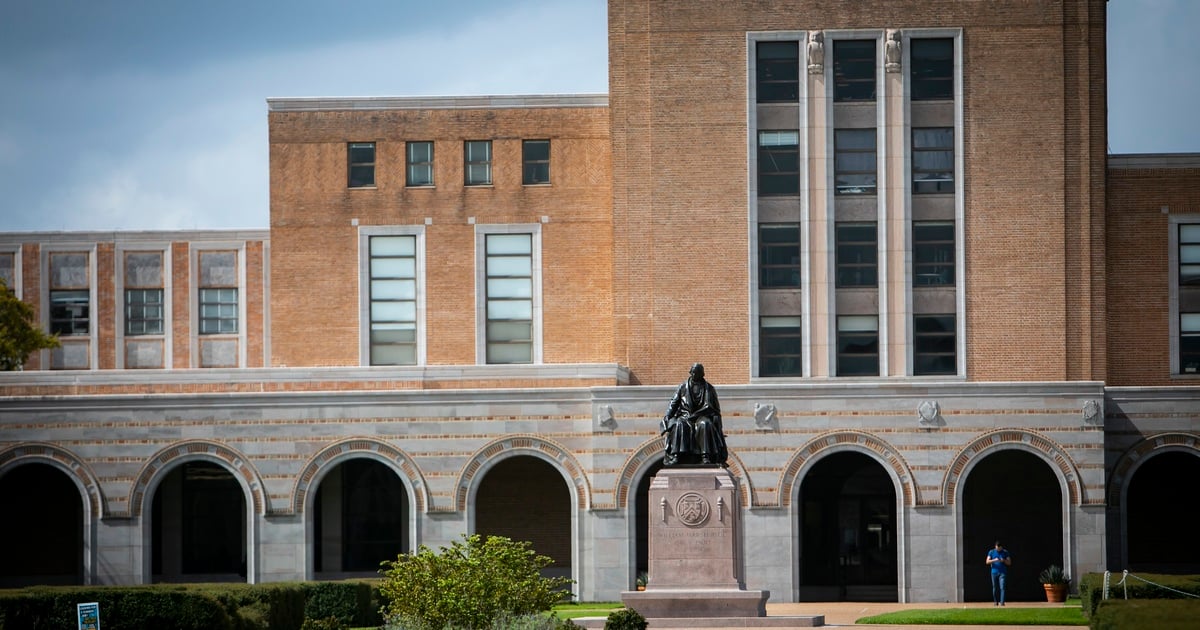 Rice University relocates its founder’s remains after reckoning with his ties to slavery
